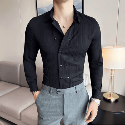 Camisa Oxford a rayas