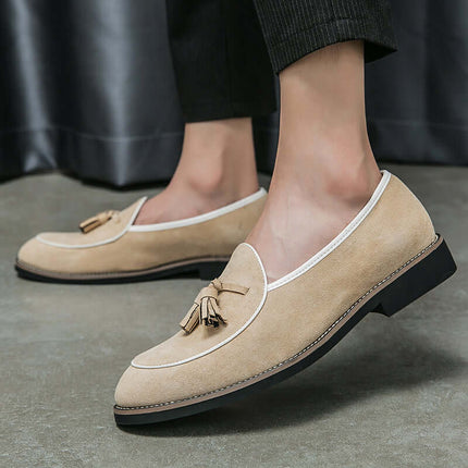 Mocasines de ante italianos Valenti